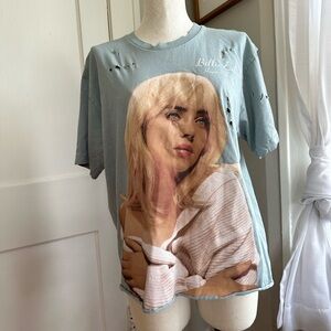 Happier Than Ever Distressed Billie Elish T-shirt